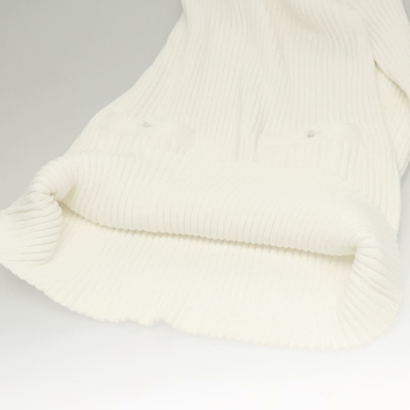 【日本直送】香奈兒 (CHANEL) 白色針織衫，CC 標誌，貨號 BA1351M-14