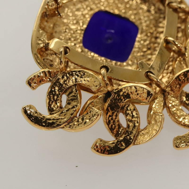 【日本直送】香奈兒 (CHANEL) 金屬金色雙C胸針，正品編號 BA1258SAM-13