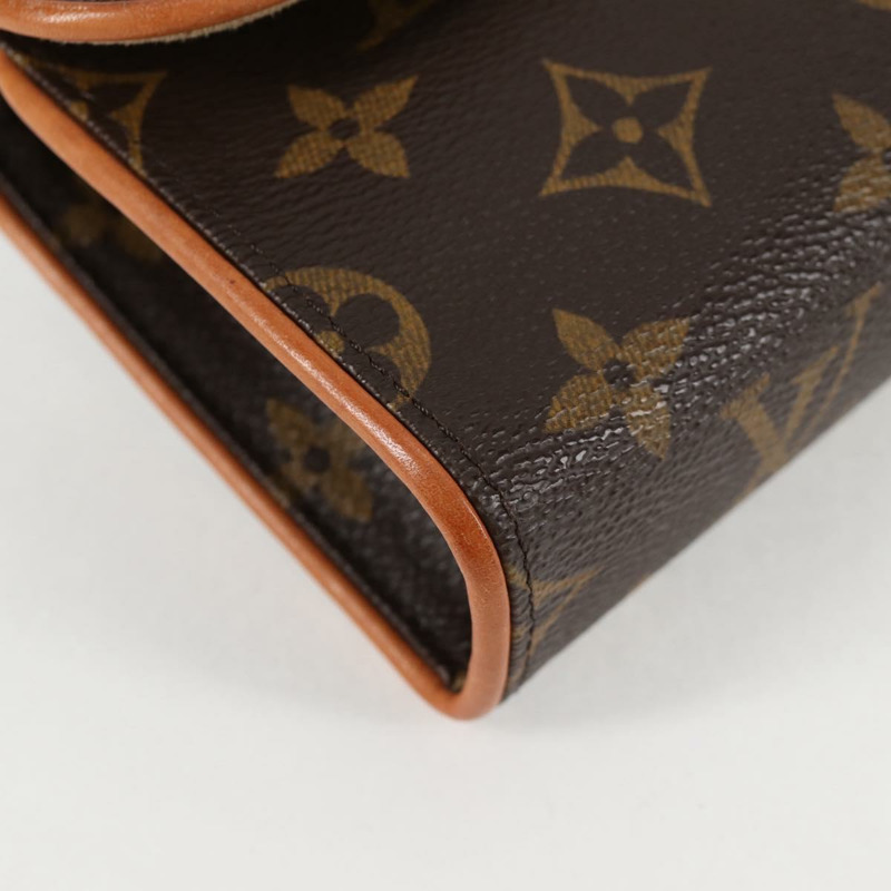 【日本直送】路易威登 Monogram Pochette Florentine 腰包 M51855 LV Auth 119590V-13