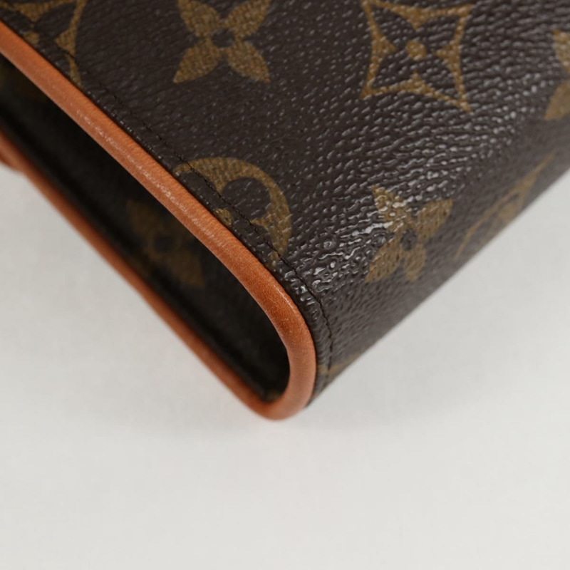 【日本直送】路易威登 Monogram Pochette Florentine 腰包 M51855 LV Auth 119590V-15