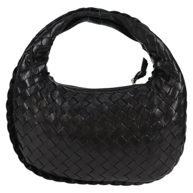 【日本直送】BOTTEGA VENETA INTRECCIATO 迷你流浪漢手提包皮革黑金正品 am8217M-1