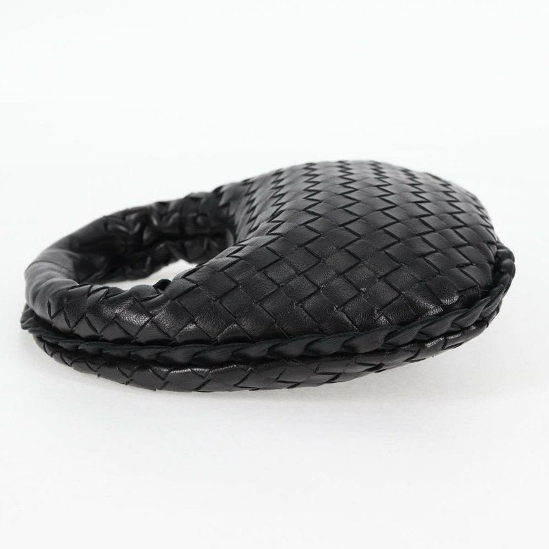 【日本直送】BOTTEGA VENETA INTRECCIATO 迷你流浪漢手提包皮革黑金正品 am8217M-2