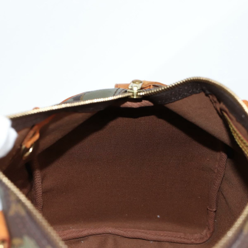 【日本直送】路易威登 Monogram Graffiti Speedy 30 手袋 綠卡其色 M92194 LV Auth MX114SAM-20