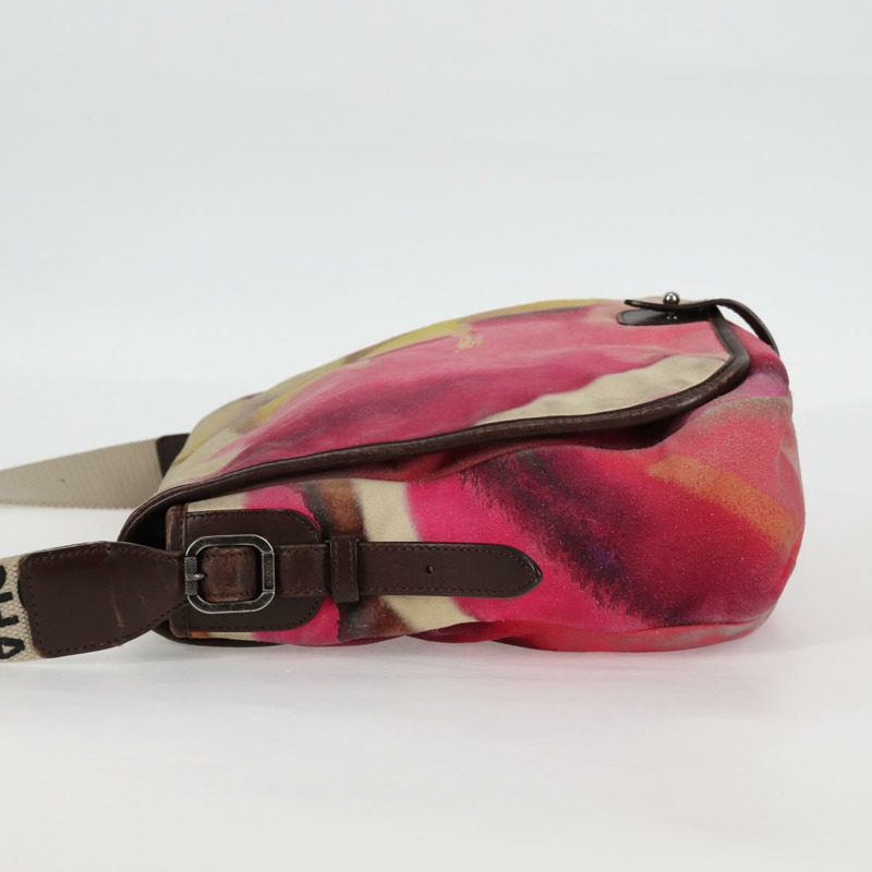 【日本直送】香奈兒刺繡單肩包 粉紅麂皮 CC 正品 120175SAV-2