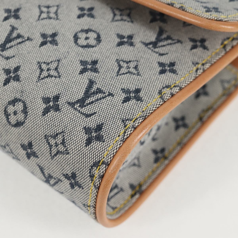 【日本直送】路易威登 Monogram Mini Camille 鏈條肩背包 藍色 M92002 正品 EC1035SAM-16