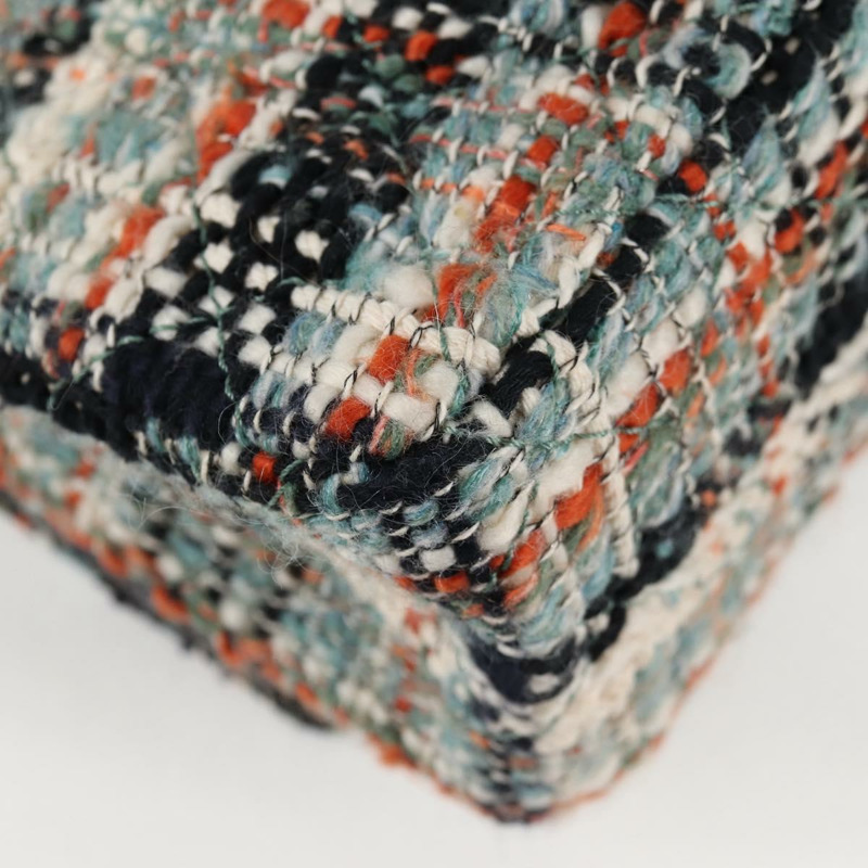 【日本直送】香奈兒 Matelasse 23 鏈條肩背包，斜紋軟呢淺藍色，金色雙C標誌，正品編號 120174SM-17