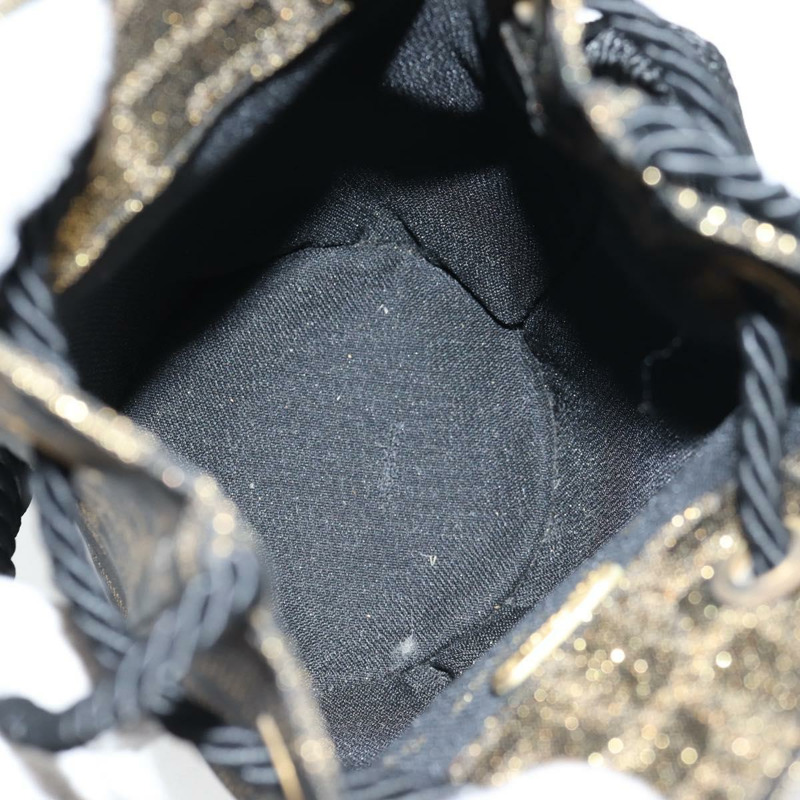 【日本直送】FENDI Zucca帆布單肩包 黑色棕色 正品 120527M-9