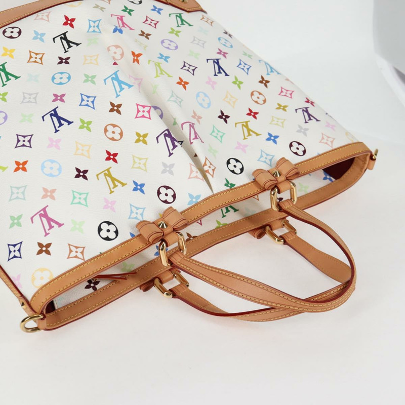 【日本直送】路易威登 (LOUIS VUITTON) 多彩 Shirley GM 手提包 2way 白色 M93214 LV 正品 115639SAM-7
