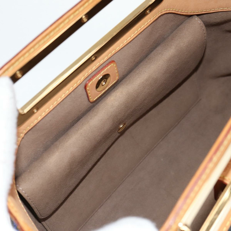 【日本直送】路易威登 Monogram Multicolor Judy MM 手提包 2Way M40256 LV Auth 121498M-23