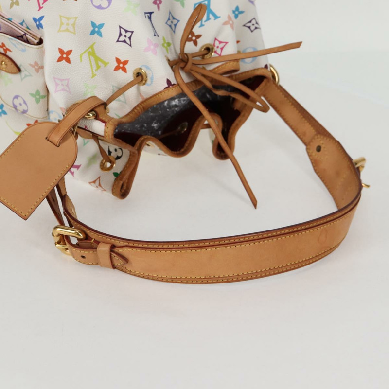 【日本直送】路易威登 Monogram Multicolor Petit Noe 白手袋 M42229 LV 正品 121428M-6
