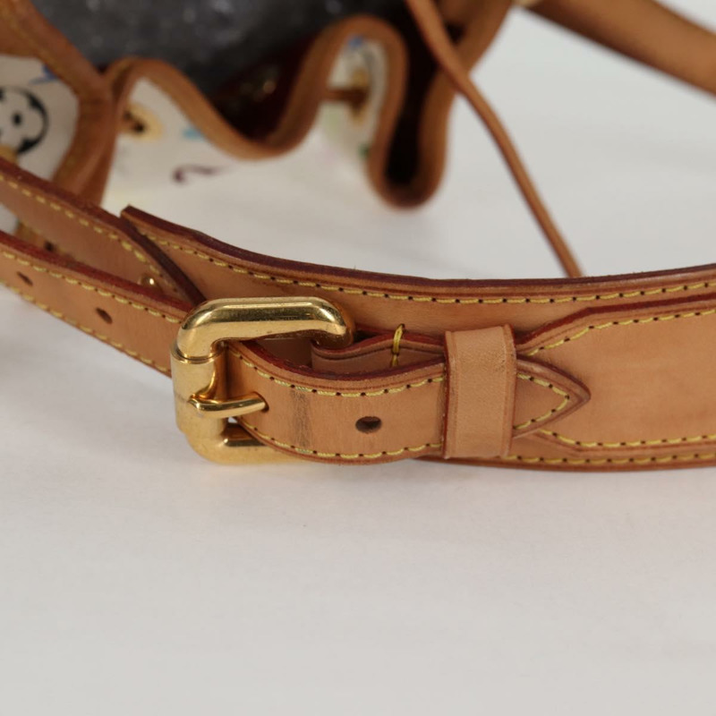 【日本直送】路易威登 Monogram Multicolor Petit Noe 白手袋 M42229 LV 正品 121428M-7