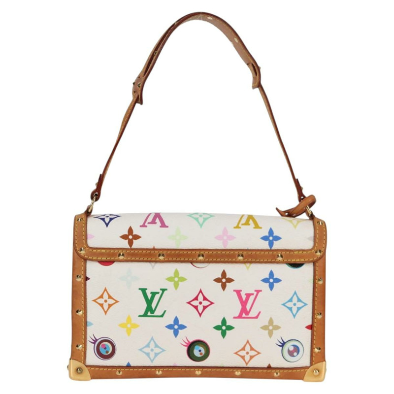 【日本直送】路易威登 Monogram Pochette Eye Miss You 手提包 白色 M92055 正品 121439M-1