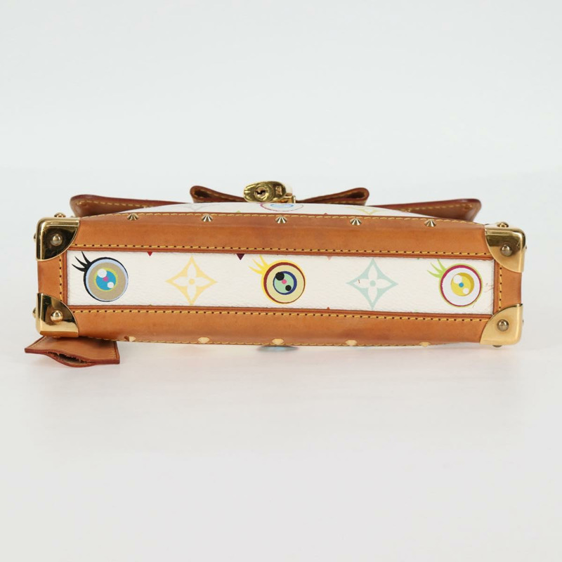 【日本直送】路易威登 Monogram Pochette Eye Miss You 手提包 白色 M92055 正品 121439M-4