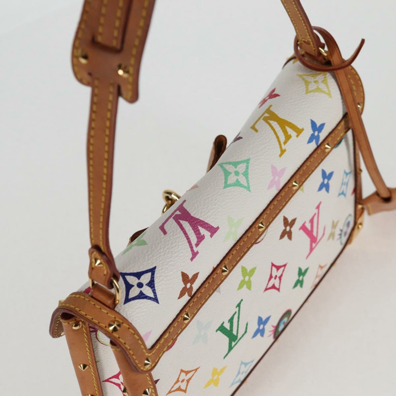 【日本直送】路易威登 Monogram Pochette Eye Miss You 手提包 白色 M92055 正品 121439M-5