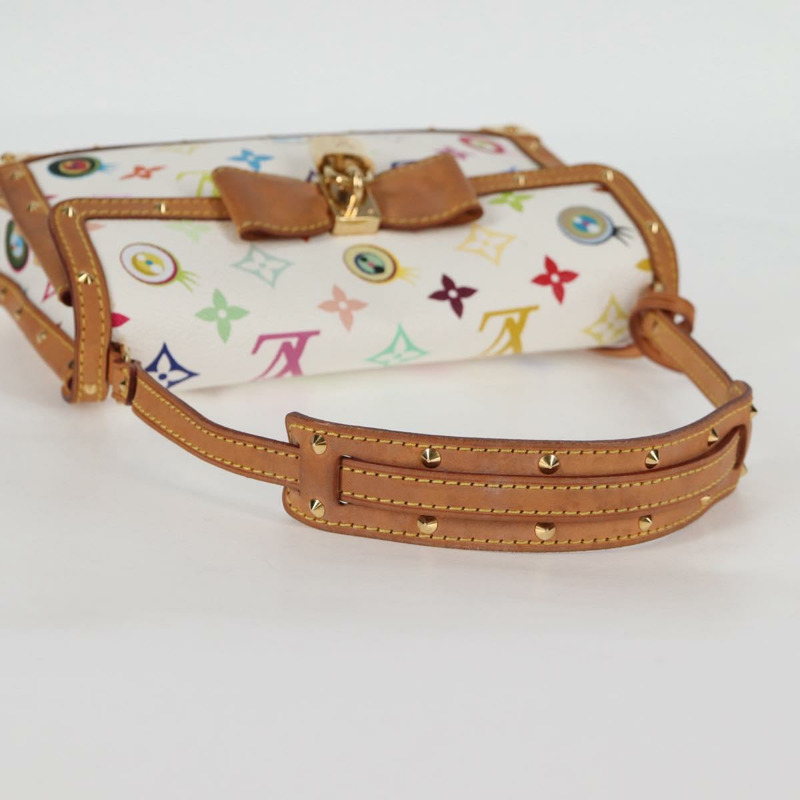 【日本直送】路易威登 Monogram Pochette Eye Miss You 手提包 白色 M92055 正品 121439M-6