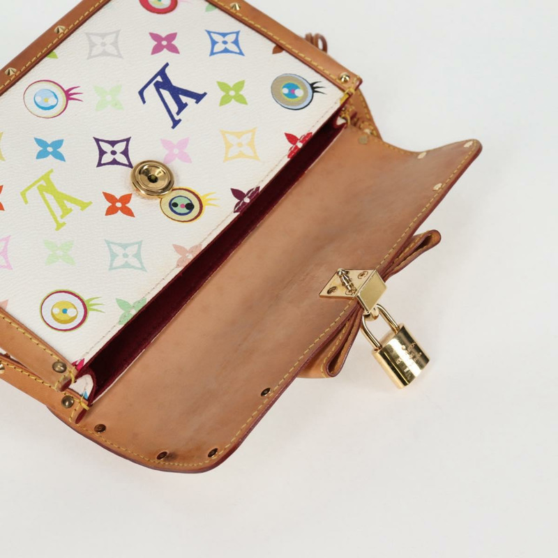 【日本直送】路易威登 Monogram Pochette Eye Miss You 手提包 白色 M92055 正品 121439M-8