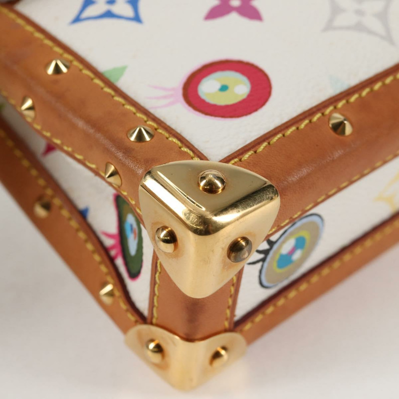 【日本直送】路易威登 Monogram Pochette Eye Miss You 手提包 白色 M92055 正品 121439M-14