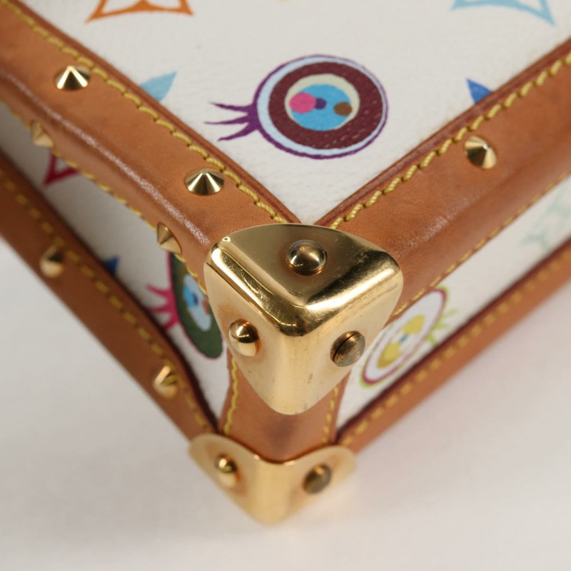 【日本直送】路易威登 Monogram Pochette Eye Miss You 手提包 白色 M92055 正品 121439M-16