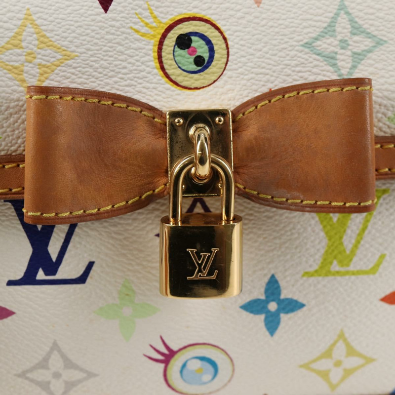 【日本直送】路易威登 Monogram Pochette Eye Miss You 手提包 白色 M92055 正品 121439M-18