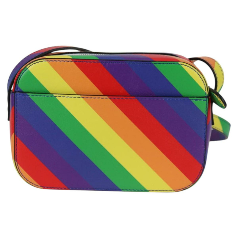 【日本直送】BALENCIAGA XS 相機包 單肩包 皮革 彩虹色 558171 正品 120939SAM-1