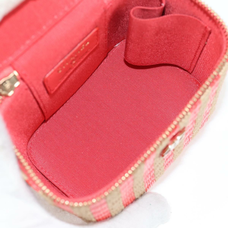 【日本直送】香奈兒 (CHANEL) 鏈條肩背包 草編 米色 金色 CC 標誌 正品 120168SAM-8