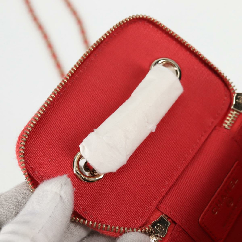 【日本直送】香奈兒 (CHANEL) 鏈條肩背包 草編 米色 金色 CC 標誌 正品 120168SAM-22