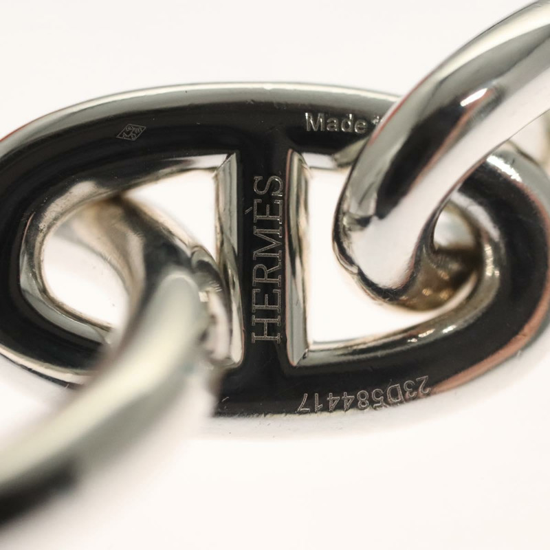 【日本直送】愛馬仕 Chaine d'Ancre MM 手鐲 925 銀 正品 nb497SM-10