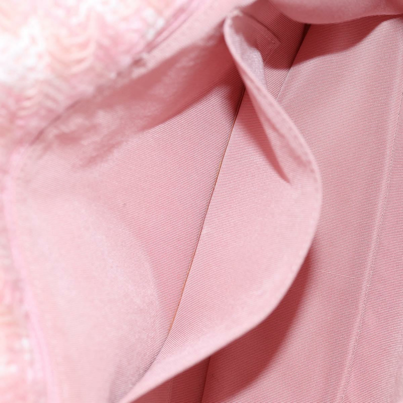 【日本直送】香奈兒 (CHANEL) 鏈條絎縫 23 2.55 肩背包 斜紋軟呢 粉紅色 CC 正品 121623SM-32