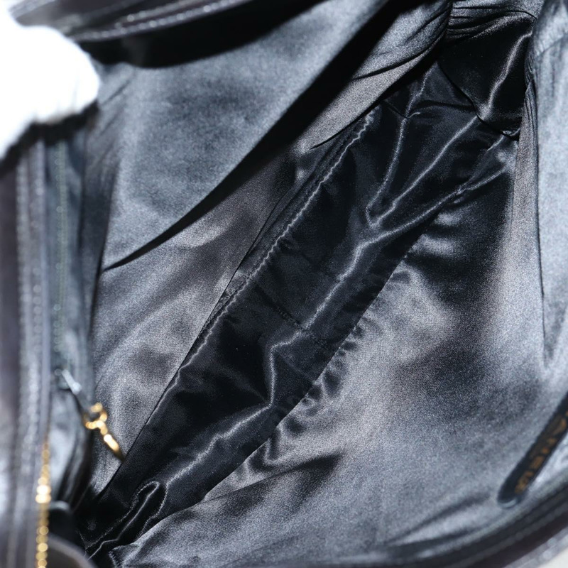 【日本直送】香奈兒 (CHANEL) 絎縫托特包，羊皮材質，黑色，金色雙C標誌，正品編號 bs25490V-9