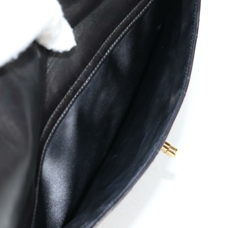 【日本直送】香奈兒 (CHANEL) 絎縫托特包，羊皮材質，黑色，金色雙C標誌，正品編號 bs25490V-19