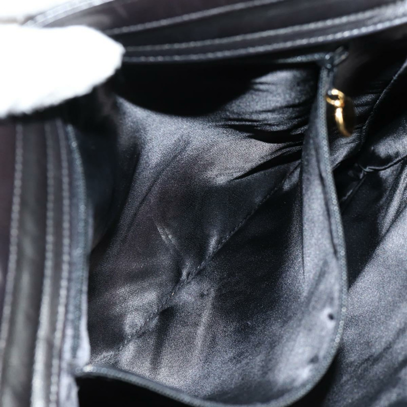 【日本直送】香奈兒 (CHANEL) 絎縫托特包，羊皮材質，黑色，金色雙C標誌，正品編號 bs25490V-26