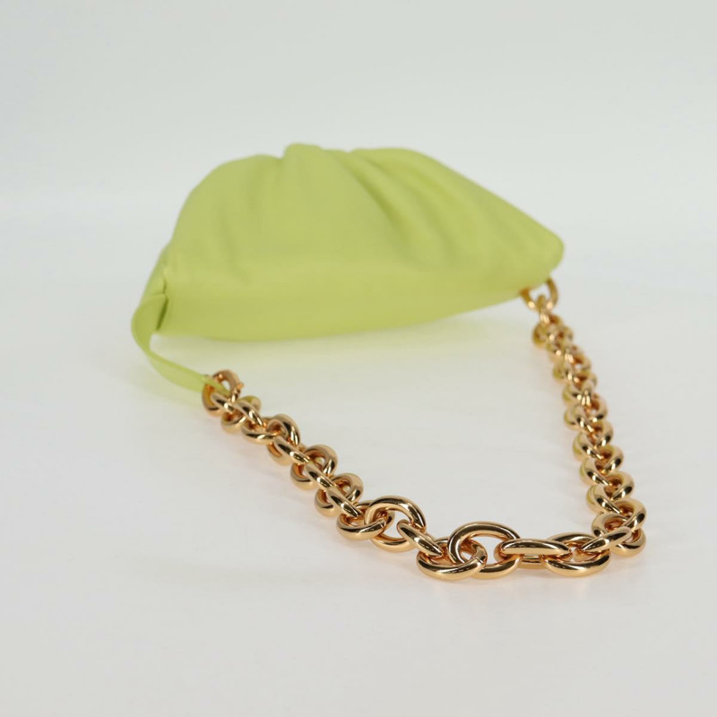 【日本直送】BOTTEGA VENETA 鏈條包 皮革 金 Auth 123813SAM-6