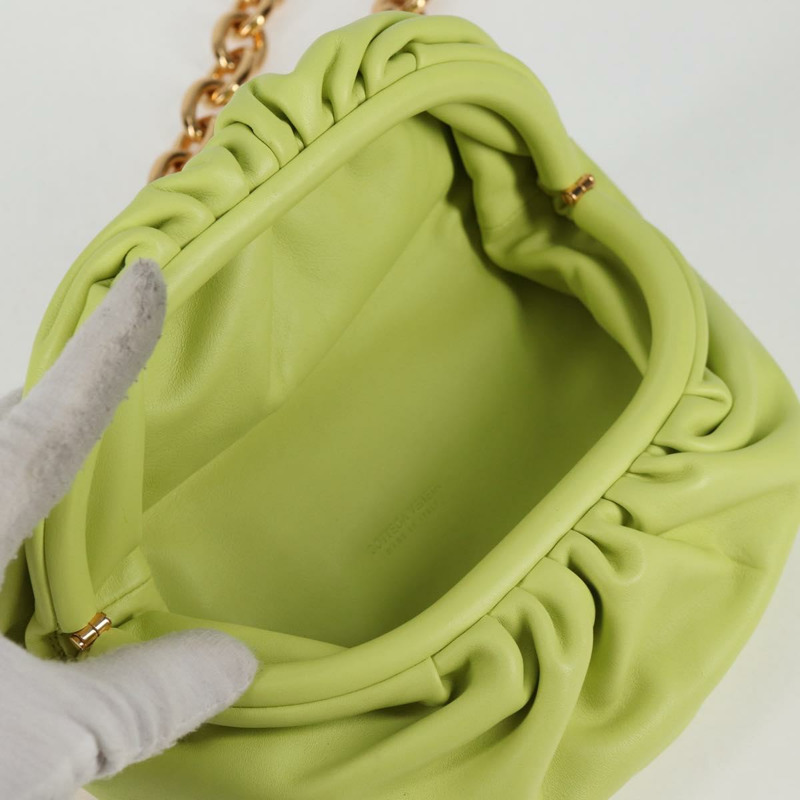 【日本直送】BOTTEGA VENETA 鏈條包 皮革 金 Auth 123813SAM-8