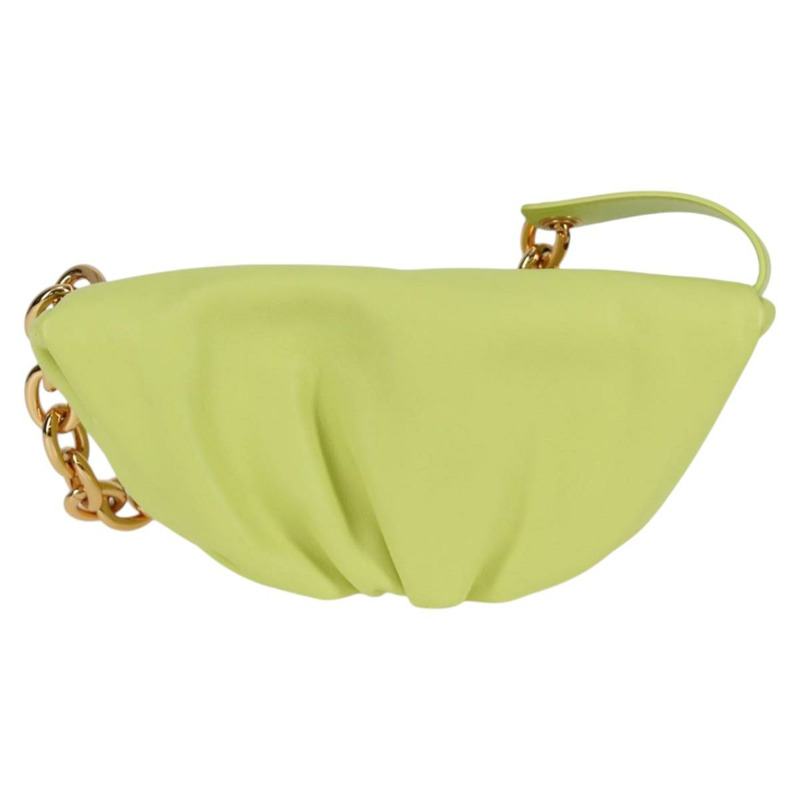 【日本直送】BOTTEGA VENETA 鏈條包 皮革 金 Auth 123813SAM-12