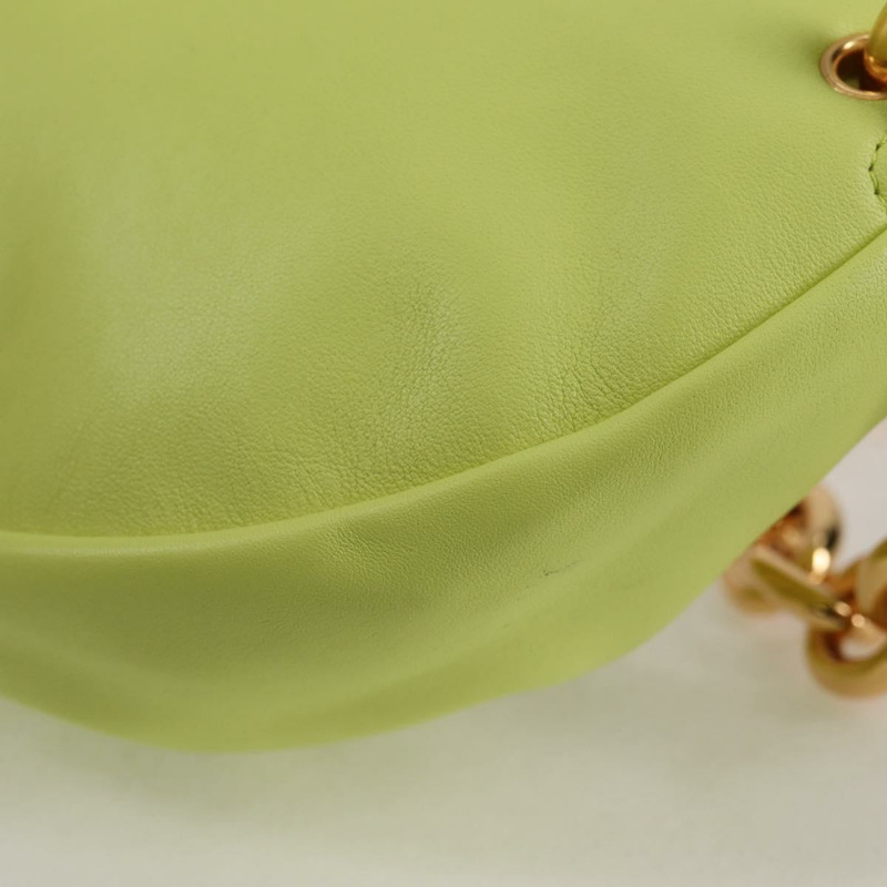 【日本直送】BOTTEGA VENETA 鏈條包 皮革 金 Auth 123813SAM-17