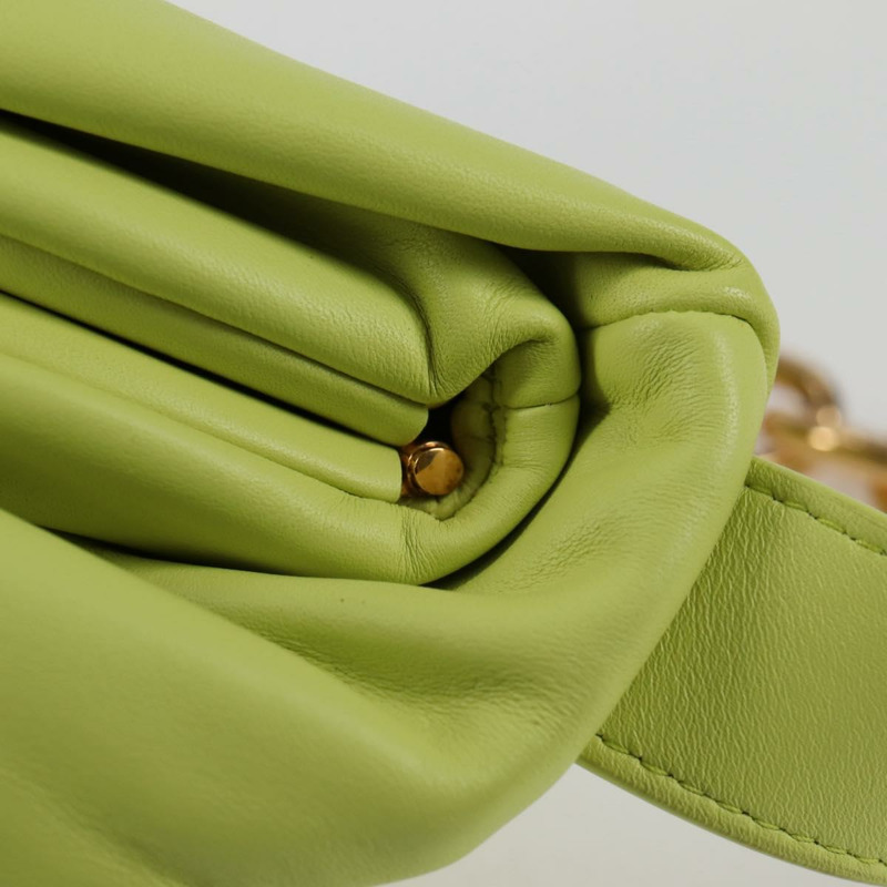 【日本直送】BOTTEGA VENETA 鏈條包 皮革 金 Auth 123813SAM-20