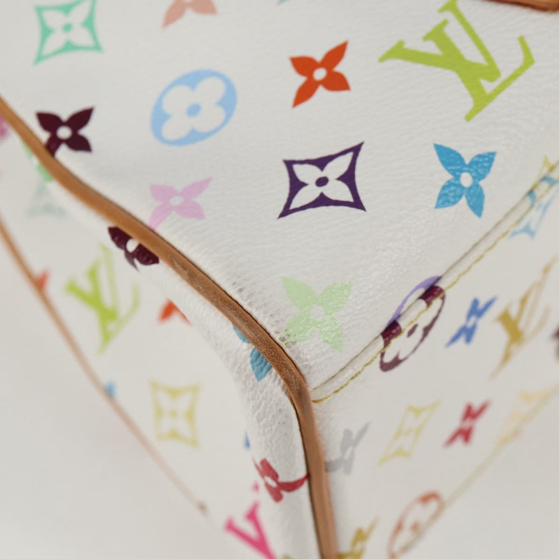 【日本直送】路易威登 Monogram Multicolor Aurelia MM 手提包 白色 M40094 正品 122956M-15