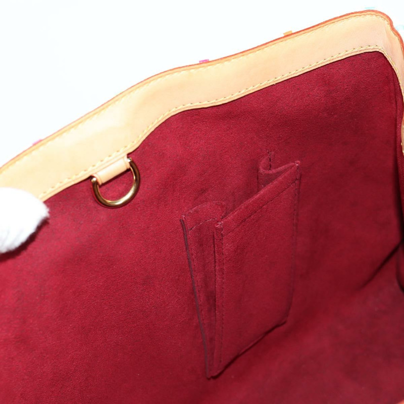 【日本直送】路易威登 Monogram Multicolor Aurelia MM 手提包 白色 M40094 正品 122956M-25