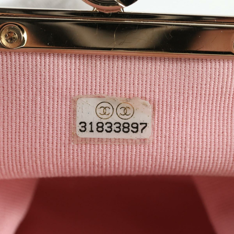 【日本直送】香奈兒 (CHANEL) 絎縫鏈條單肩包，羊皮材質，黑色，金色雙C標誌，正品編號 125435SAM-11