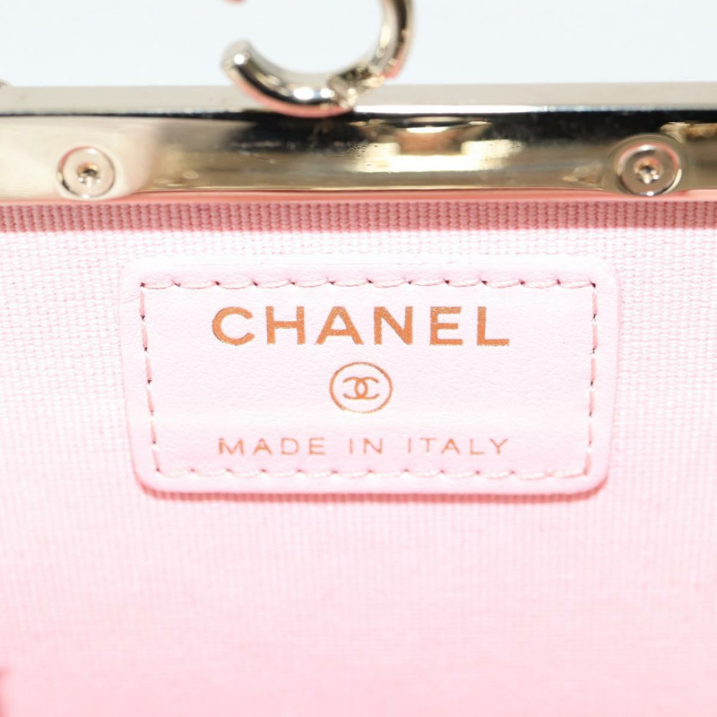 【日本直送】香奈兒 (CHANEL) 絎縫鏈條單肩包，羊皮材質，黑色，金色雙C標誌，正品編號 125435SAM-19