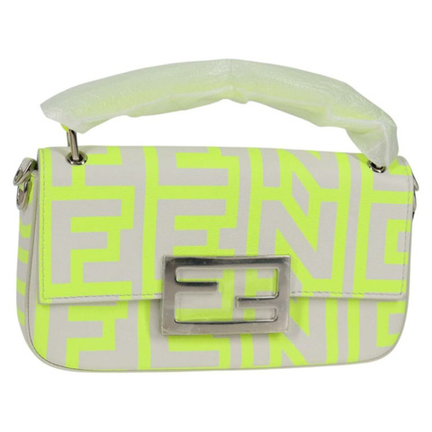 FENDI 水桶手機殼 Mark Jacobs 聯名款 皮革 2way Auth BA2455SAM