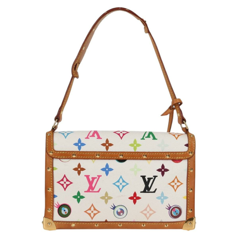【日本直送】路易威登 (LOUIS VUITTON) 多彩絲帶手拿包 I Miss You M92051 正品 124891V-2