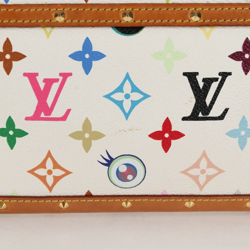 【日本直送】路易威登 (LOUIS VUITTON) 多彩絲帶手拿包 I Miss You M92051 正品 124891V-3