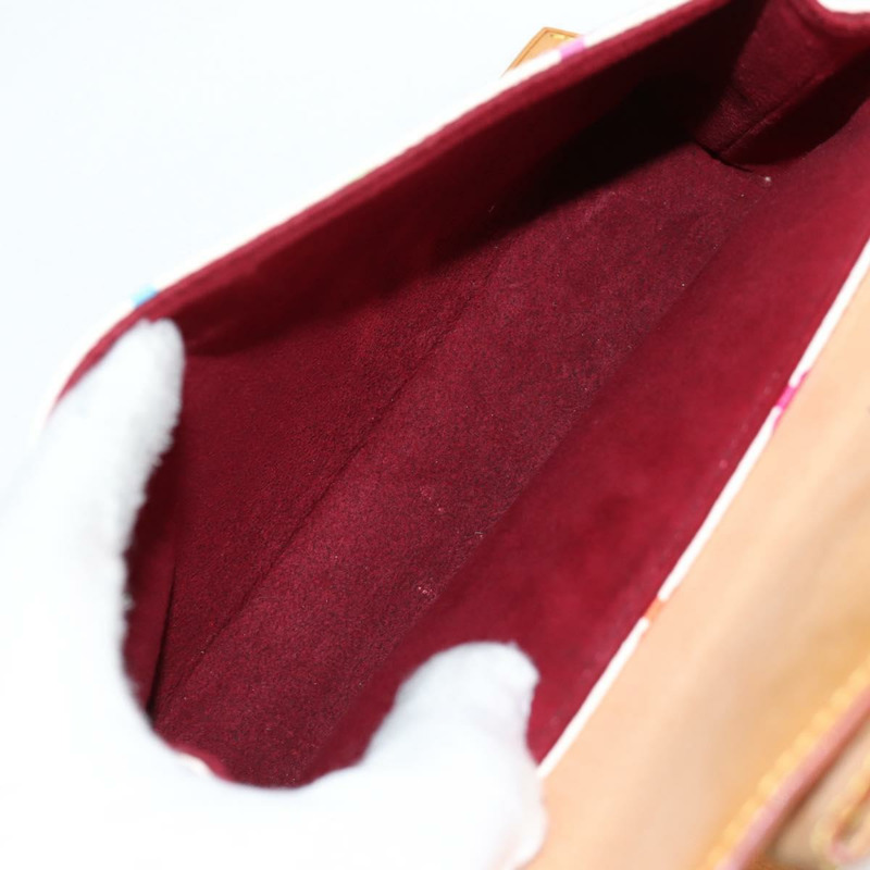 【日本直送】路易威登 (LOUIS VUITTON) 多彩絲帶手拿包 I Miss You M92051 正品 124891V-19