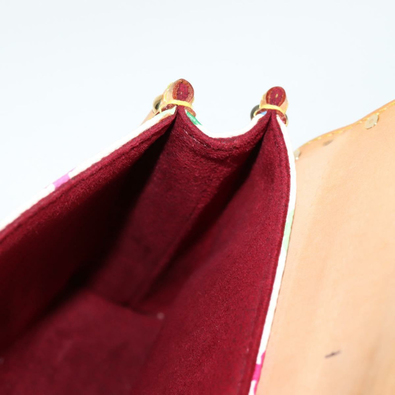 【日本直送】路易威登 (LOUIS VUITTON) 多彩絲帶手拿包 I Miss You M92051 正品 124891V-20