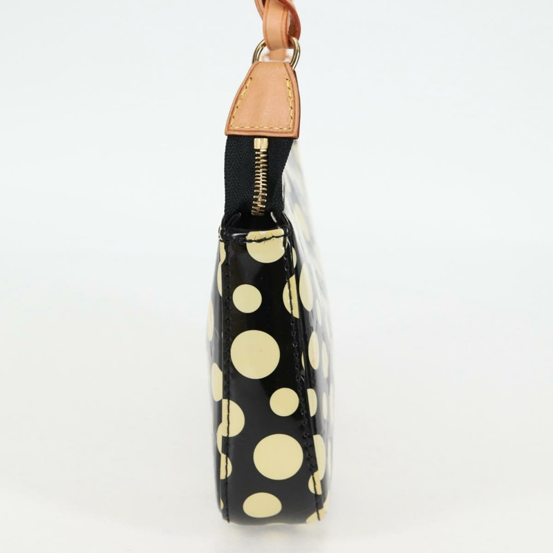【日本直送】路易威登 Vernis Yayoi Kusama 手拿包配件黑色 M91427 正品 126419SAV-3