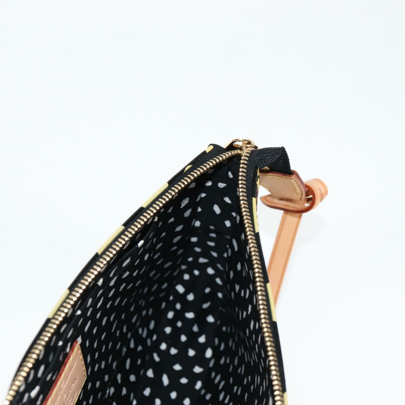 【日本直送】路易威登 Vernis Yayoi Kusama 手拿包配件黑色 M91427 正品 126419SAV-20