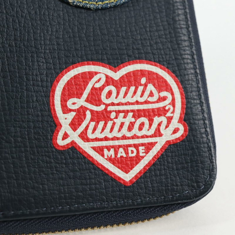 【日本直送】路易威登 NIGO LV 方形拉鍊長錢包 海軍藍 M81107 正品 126433SAM-16