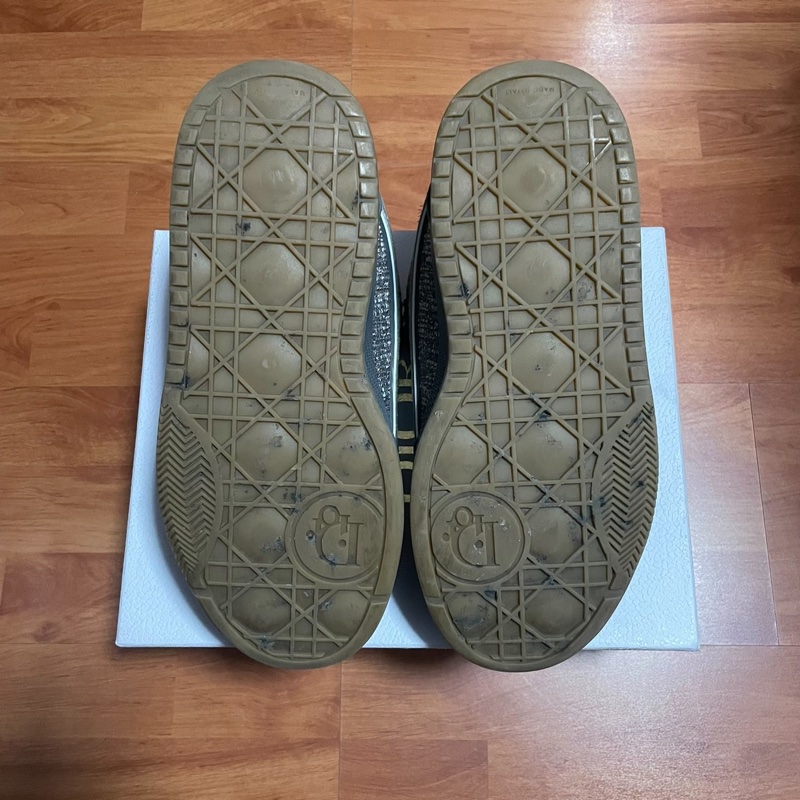 Dior迪奧b9s低幫男士板鞋 灰色 42碼-8