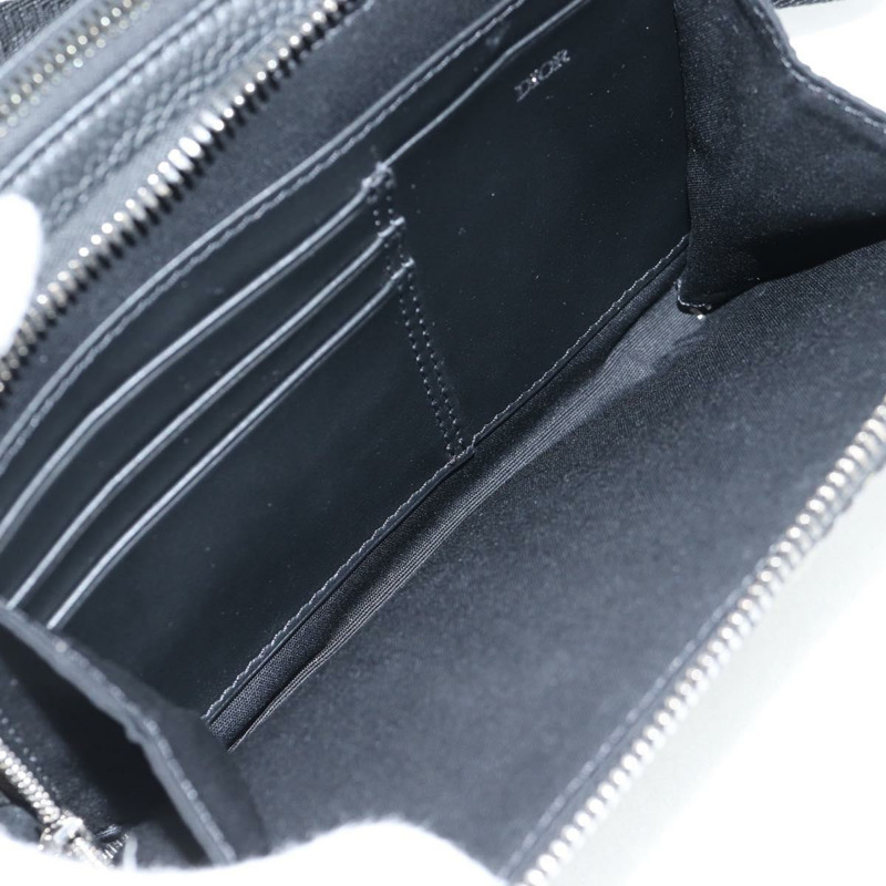 【日本直送】Christian Dior Trotter帆布肩背包 海軍藍 銀色 正品 121172SAM-9